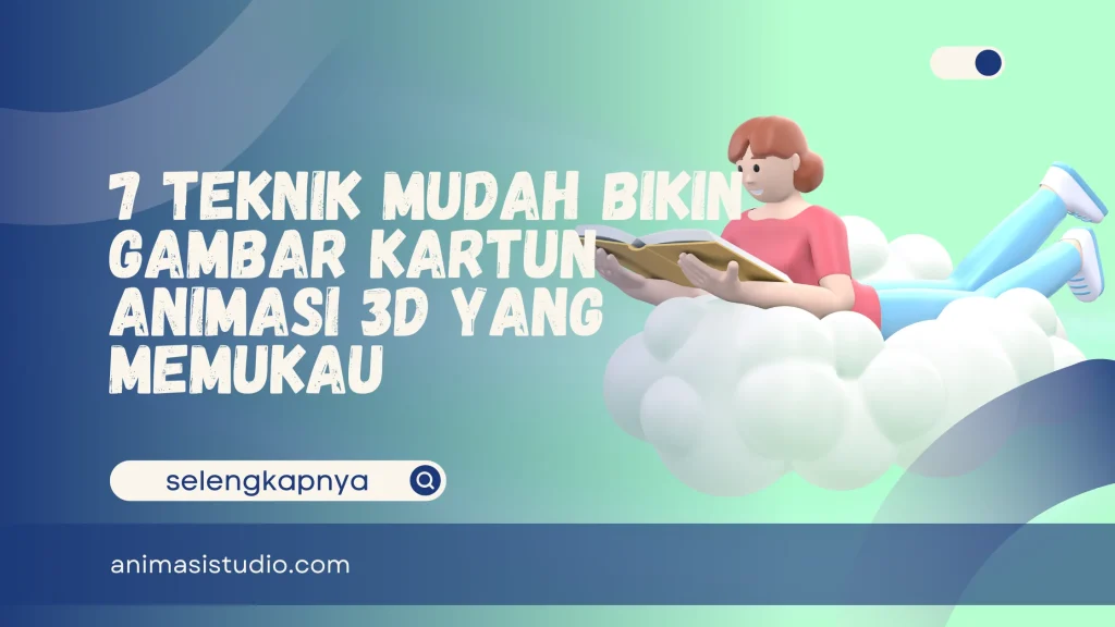 Gambar Kartun Animasi 3D