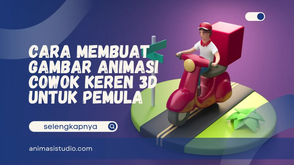 gambar animasi cowok keren 3D