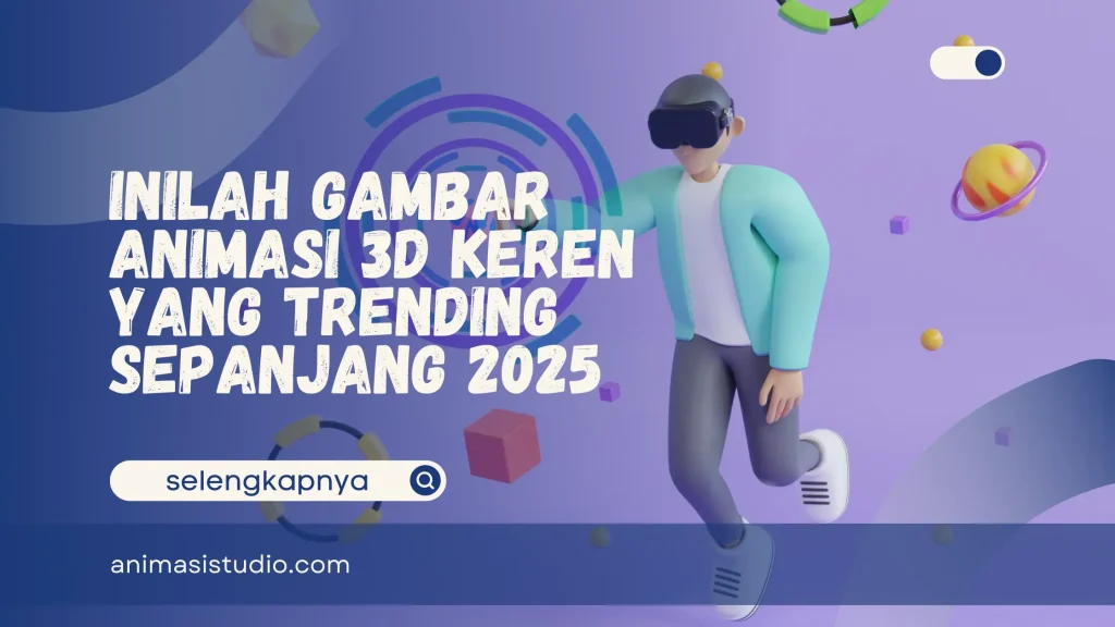 gambar animasi 3d keren