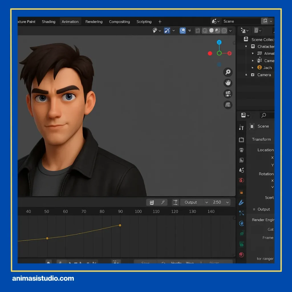gambar animasi cowok keren 3D