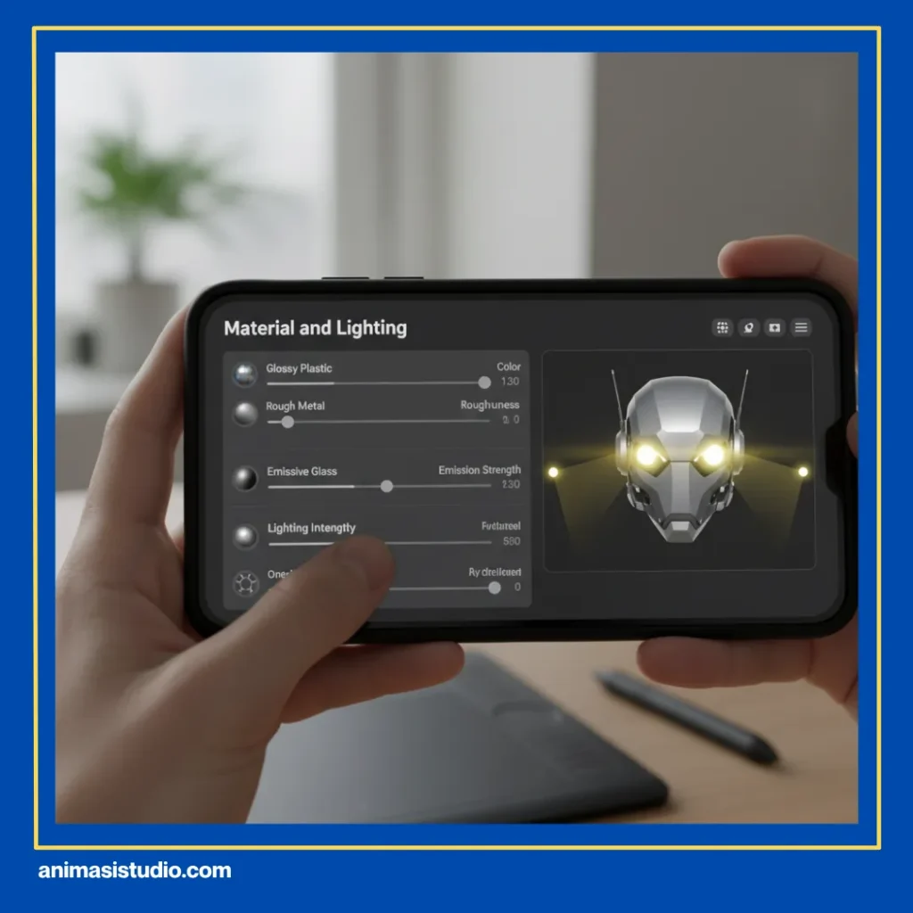 cara membuat animasi 3d di hp