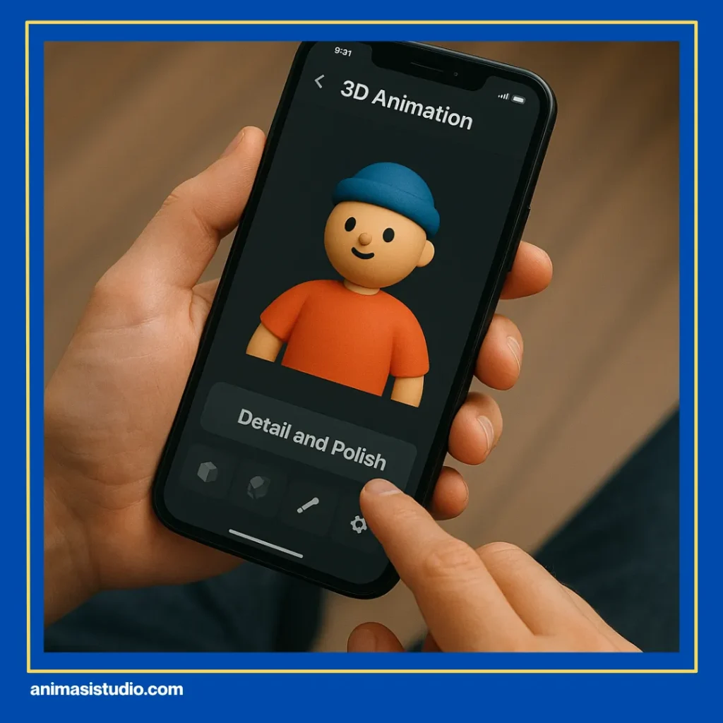 cara membuat animasi 3d di hp