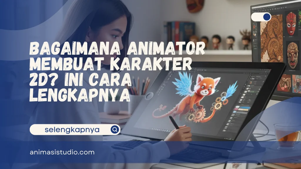 Bagaimana Animator Membuat Karakter 2D