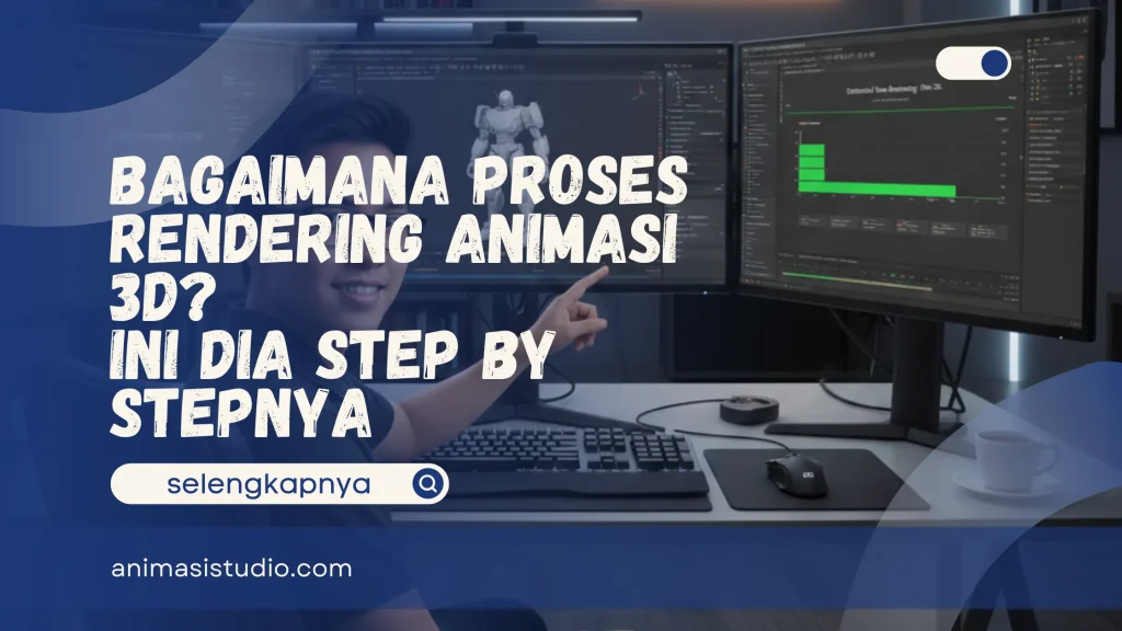 Bagaimana Proses Rendering Animasi 3D