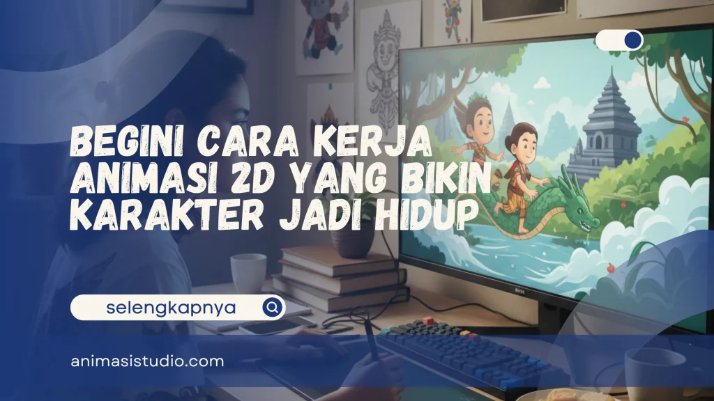 cara kerja animasi 2d