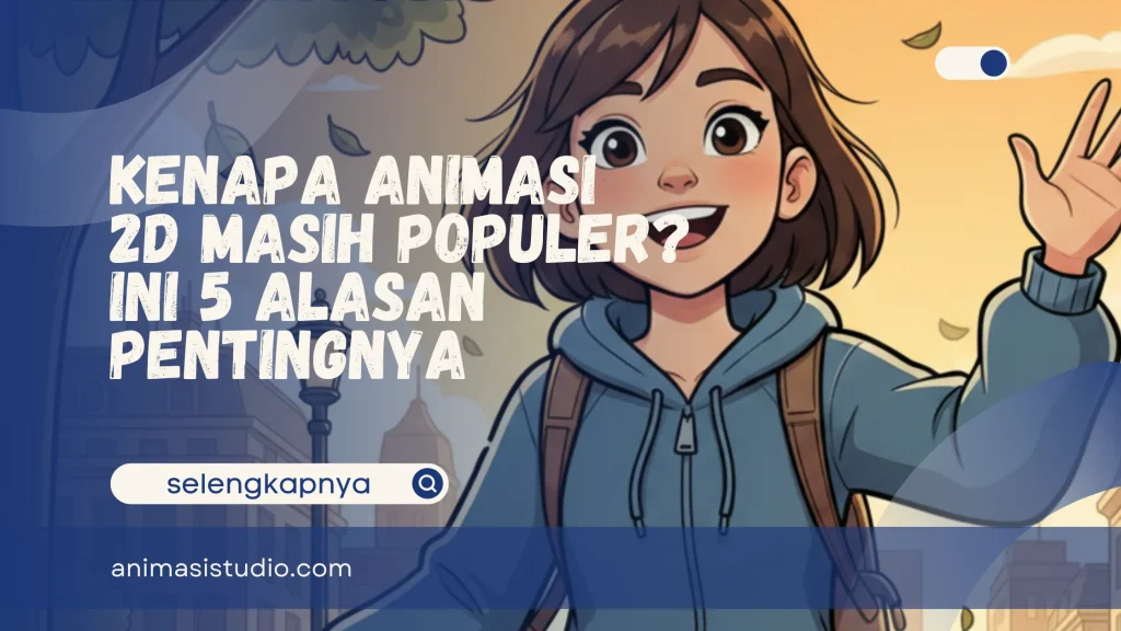 Kenapa Animasi 2D Masih Populer