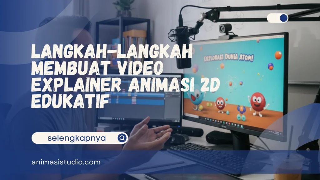 langkah-langkah membuat video explainer animasi
