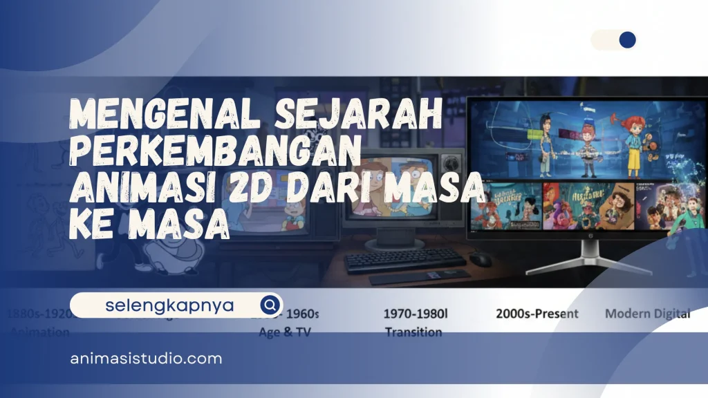 sejarah perkembangan animasi 2d
