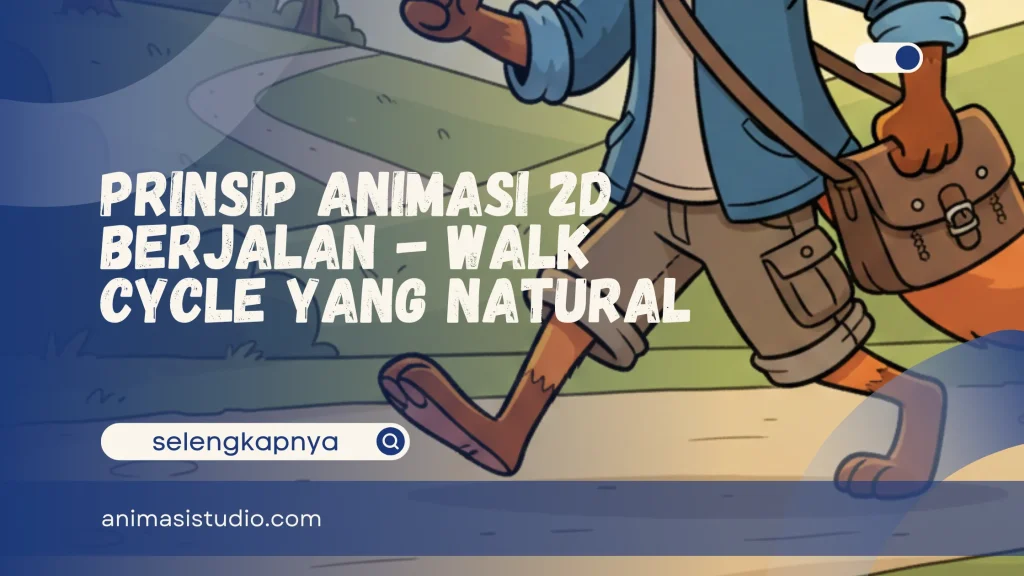 Animasi 2D Berjalan 
