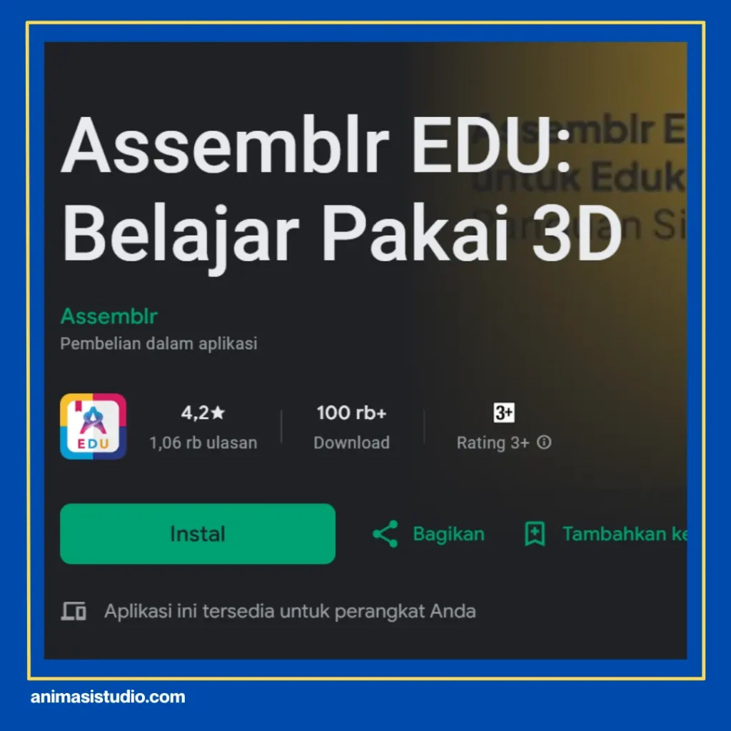 gambar 3d animasi