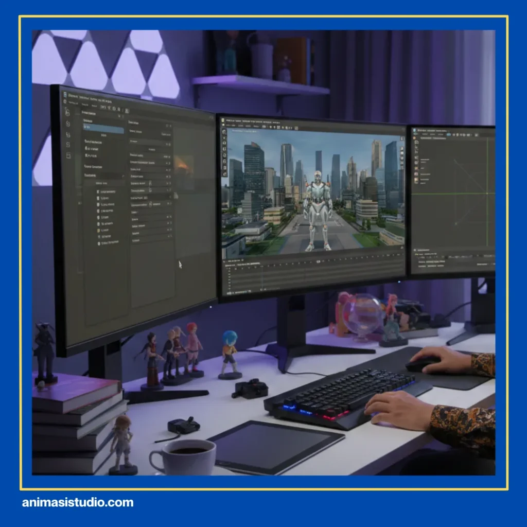 Bagaimana Proses Rendering Animasi 3D