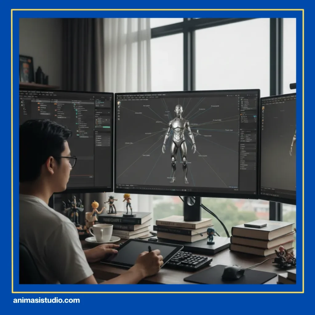 Bagaimana Proses Rendering Animasi 3D