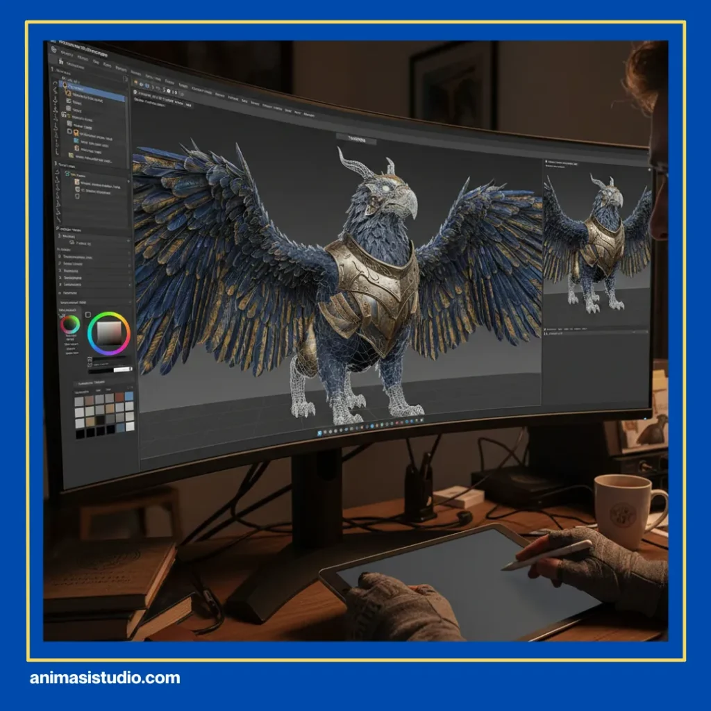 Bagaimana Proses Rendering Animasi 3D