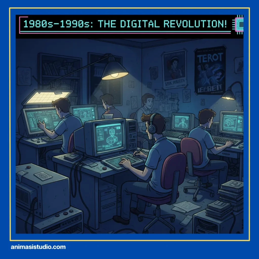 sejarah perkembangan animasi 2d