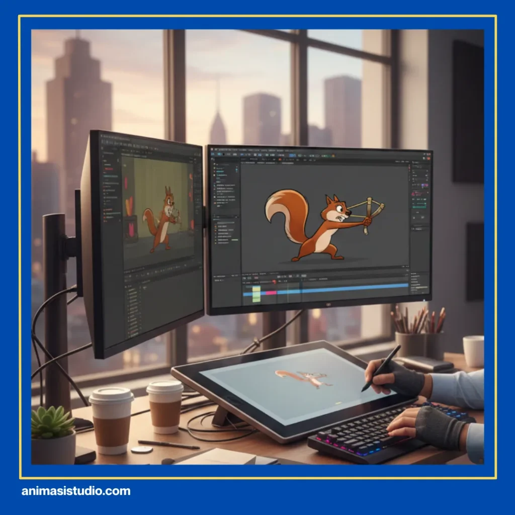 teknik dasar animasi 2d