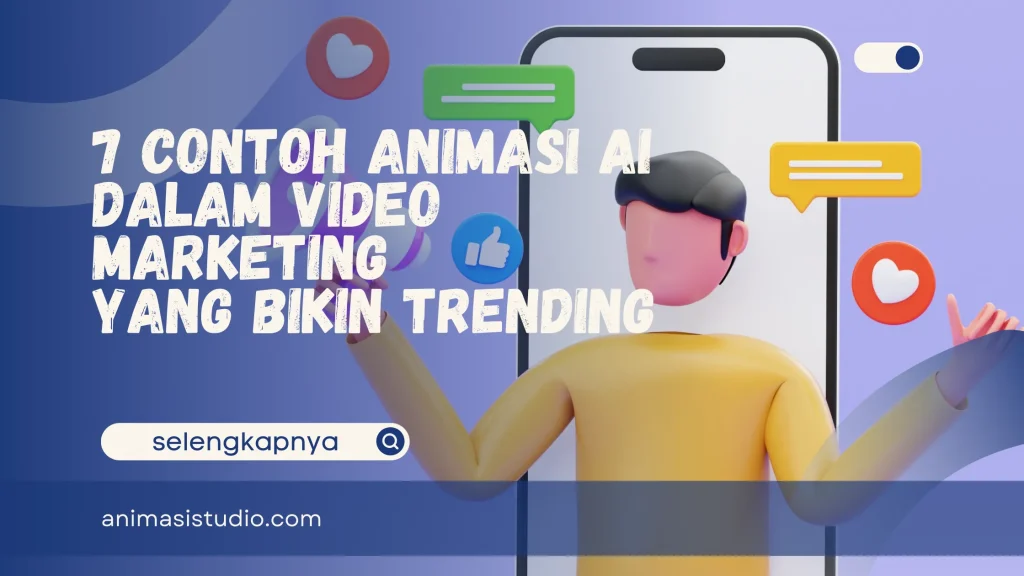 contoh animasi AI dalam video marketing