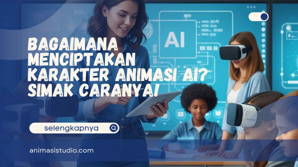 bagaimana menciptakan karakter animasi AI