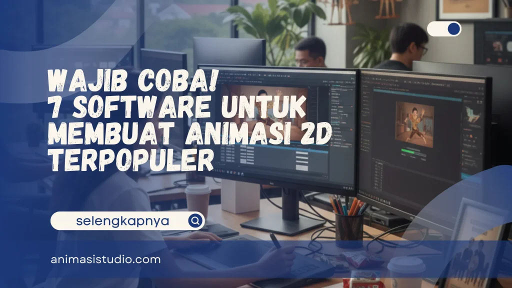 software untuk membuat animasi 2d