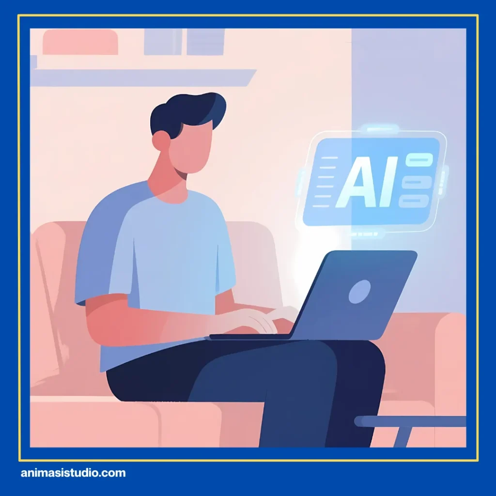 bagaimana menciptakan karakter animasi AI