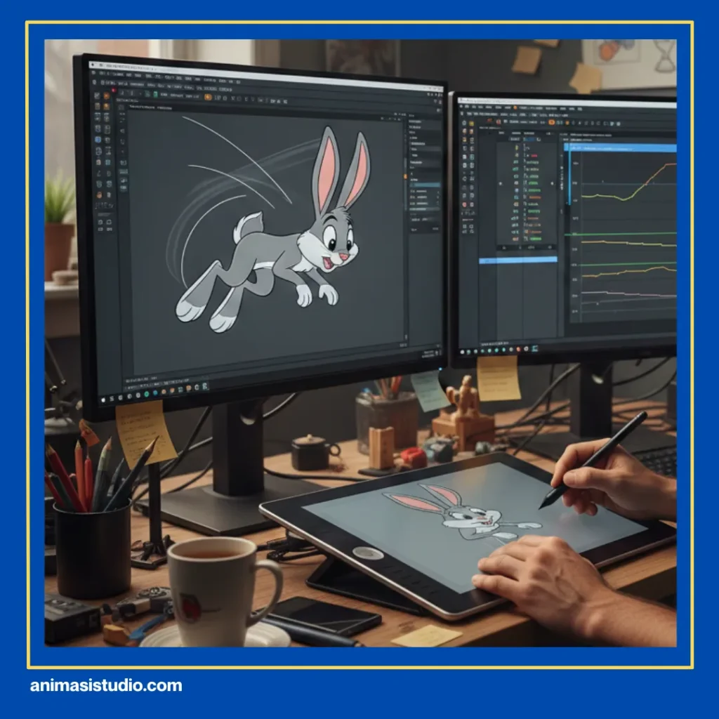 teknik dasar animasi 2D untuk pemula