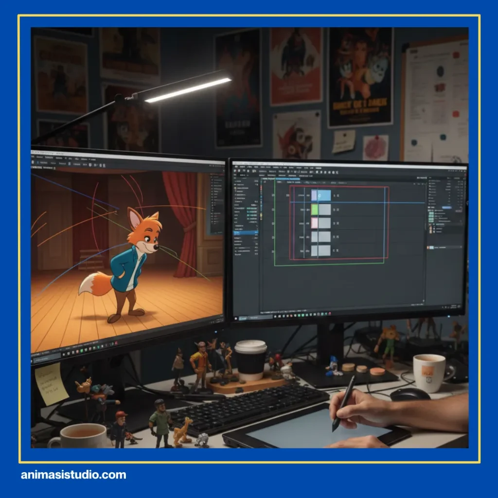 teknik dasar animasi 2D untuk pemula