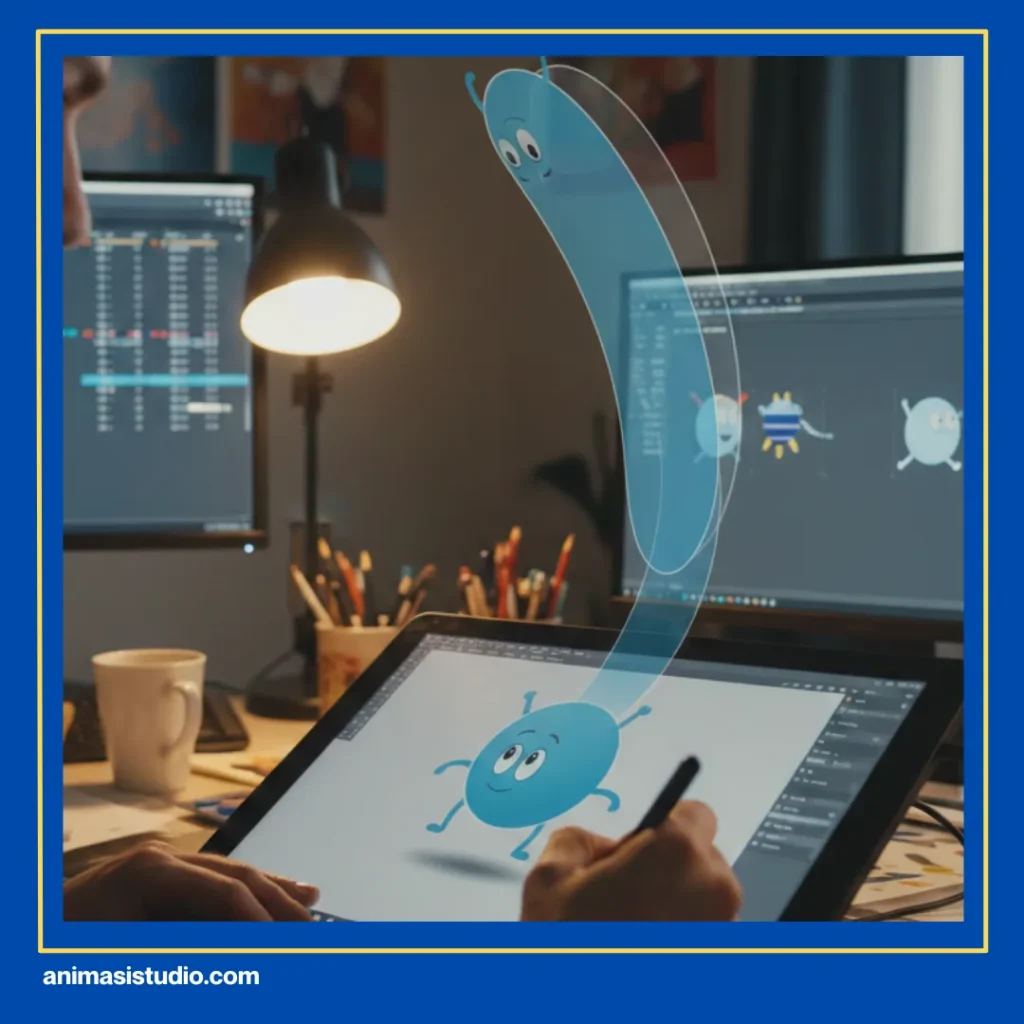 teknik dasar animasi 2D untuk pemula