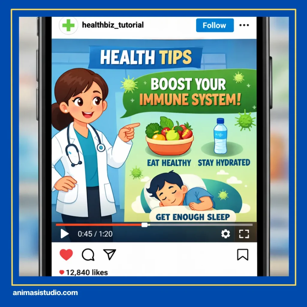 contoh video animasi 2D untuk bisnis