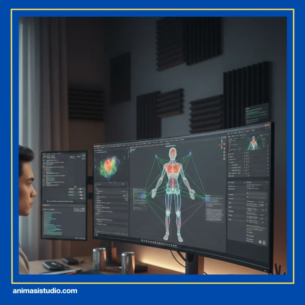 teknologi AI yang digunakan untuk animasi