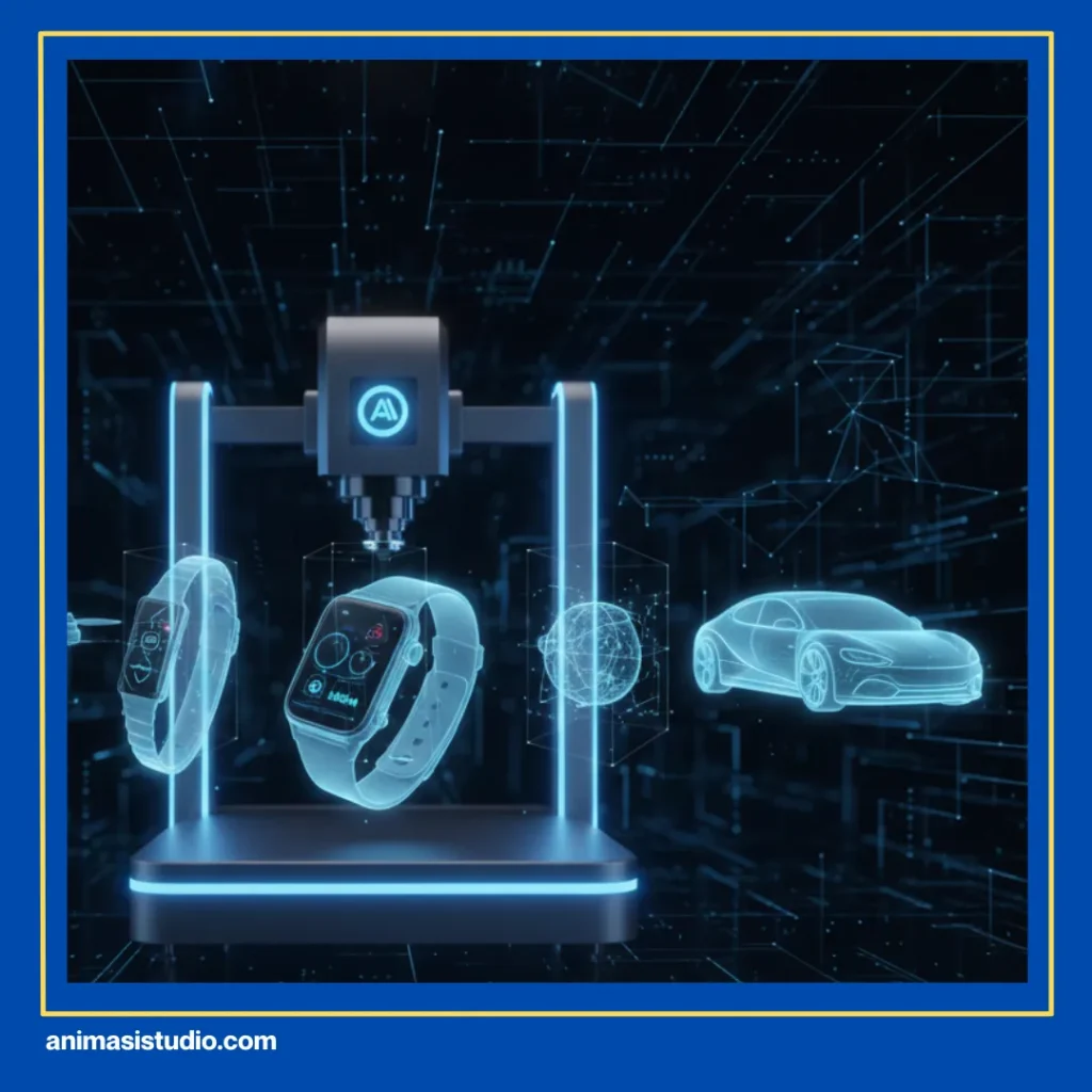 contoh animasi AI dalam video marketing