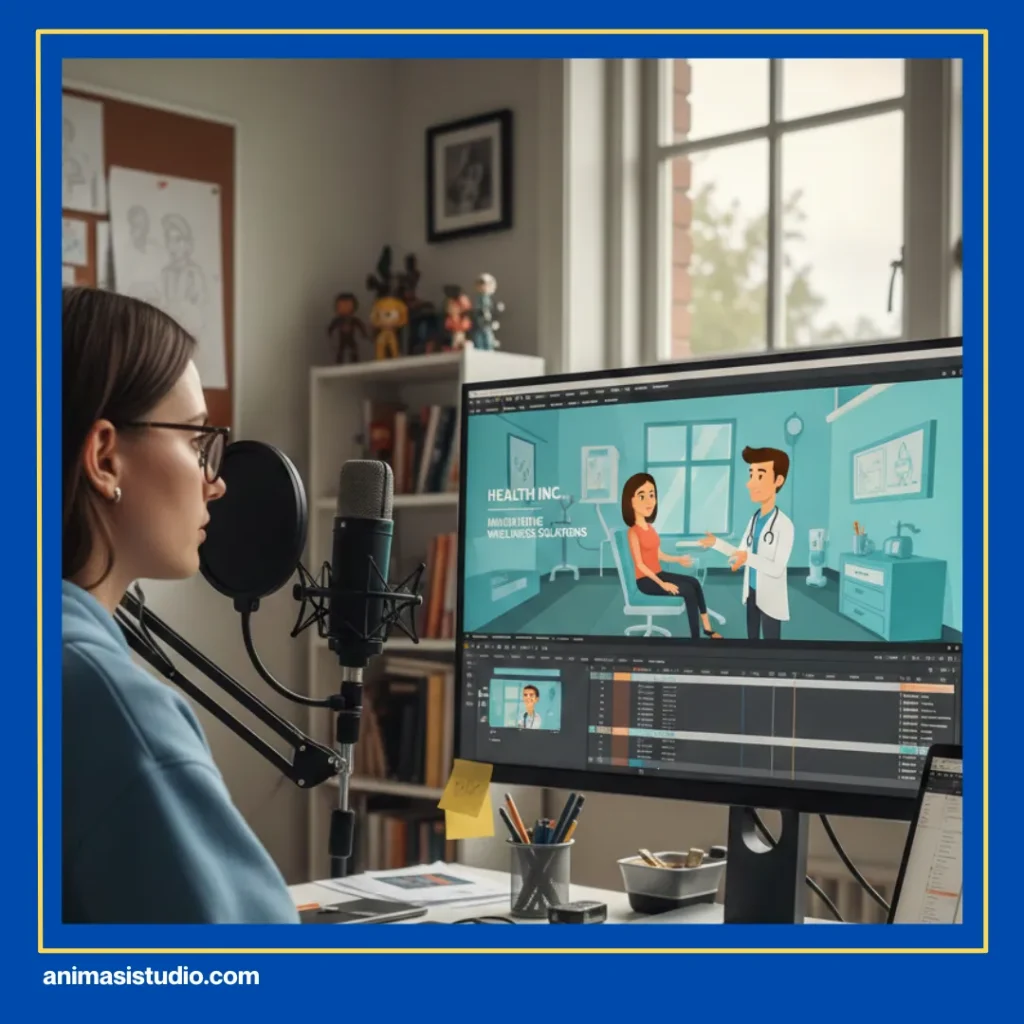 contoh animasi AI dalam video marketing