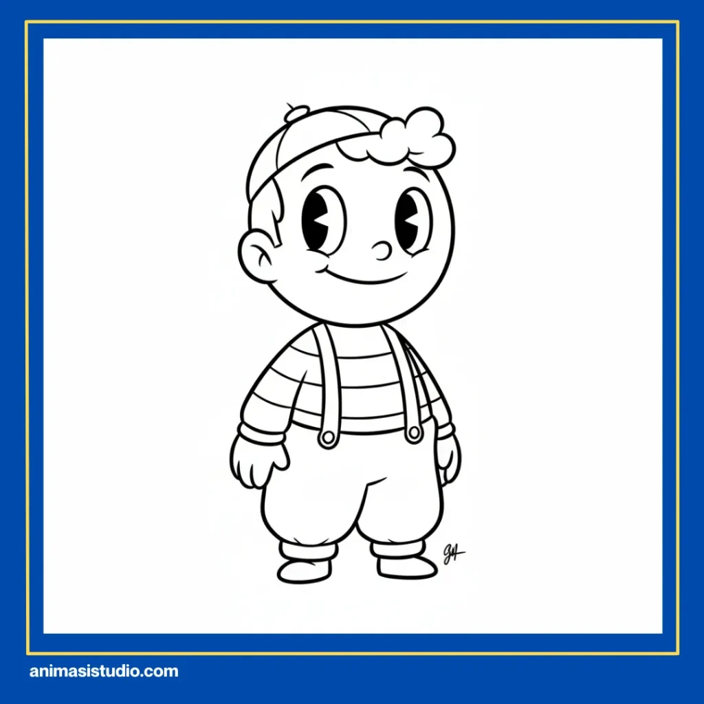 langkah-langkah membuat karakter animasi 2D