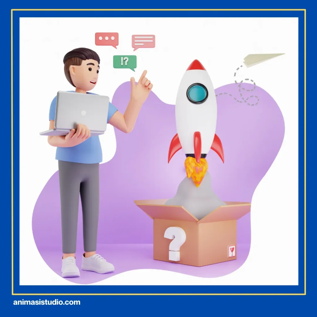 kenapa animasi 3D cocok untuk produk teknologi