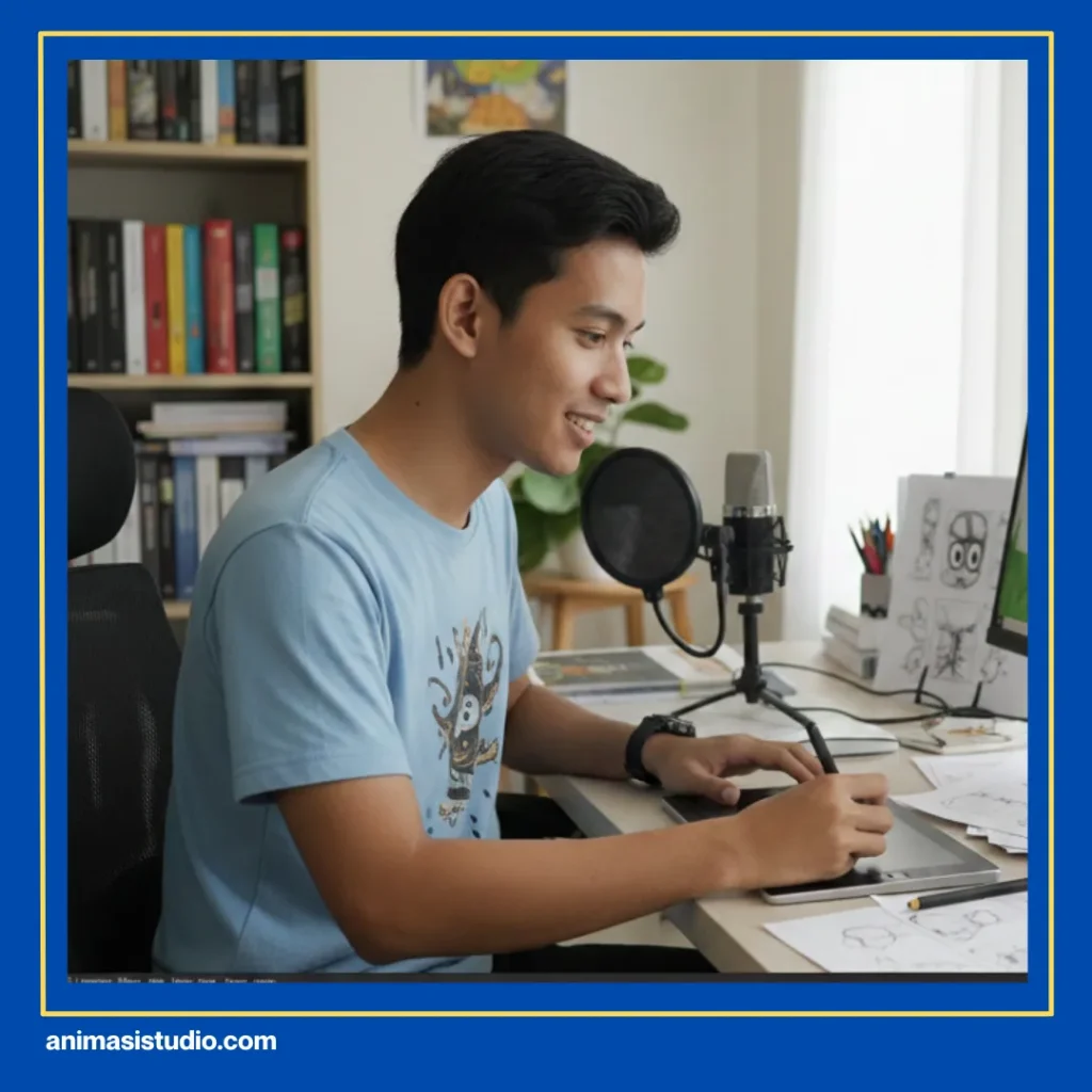 berapa lama proses produksi animasi 2d