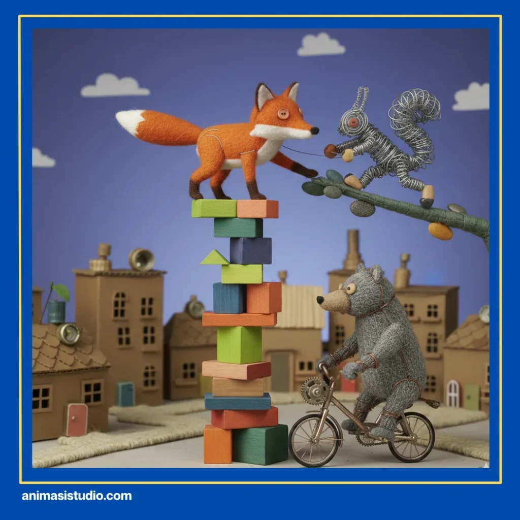 gaya animasi modern yang sedang populer