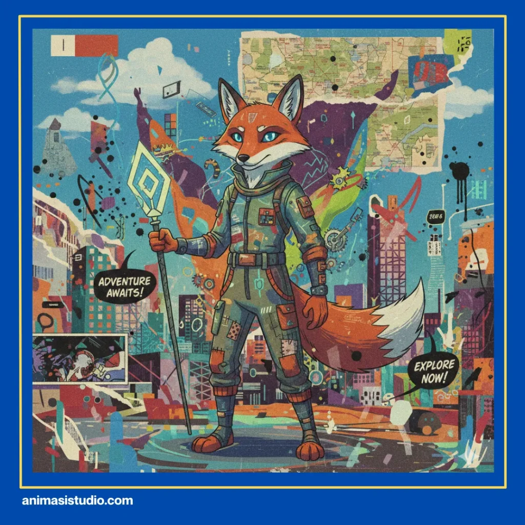 gaya animasi modern yang sedang populer